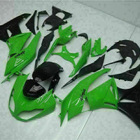 MSA Injection Fairing Fit for  2009-2012 ZX6R Plastic With Seat Cowls t004-T