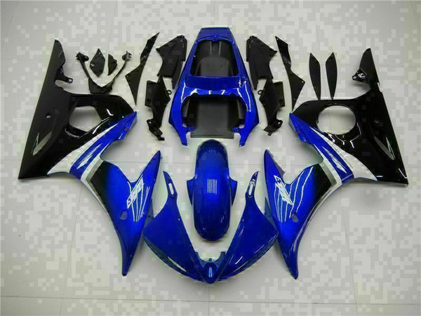 NT Injection Blue Black Fairing Fit for Yamaha YZF 2003-2005 R6 & 06-09 R6S N050