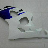 MS Injection Kit Blue White Fairing Fit for  2004 2005 GSXR 600 750 n007g
