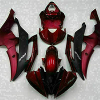 MS Injection Mold Plastic Red Black Fairing Fit for Yamaha 2008-2016 YZF R6 g006