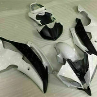 MS Injection Bodywork White Black Fairing Fit for Yamaha 2008-2016 YZF R6 g060