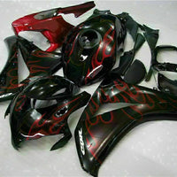 MS Injection Red Flame Plastic Fairing Fit for Honda 2008-2011 CBR1000RR u050