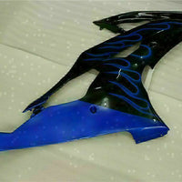 MS Injection Blue Flame Black Fairing Kit Fit for Yamaha 2008-2016 YZF R6 g039