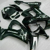 MSA Fit for  2008-2010 ZX10R ZX-10R ABS New Black Injection Fairing t016-T