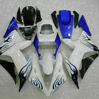 MSB Injection Mold Kit White ABS Fairing Fit for Yamaha 2002-2003 YZF R1 g012