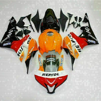 MSA Injection Orange Fairing Cowl Fit for Honda 2007-2008 CBR600RR Plastic u024