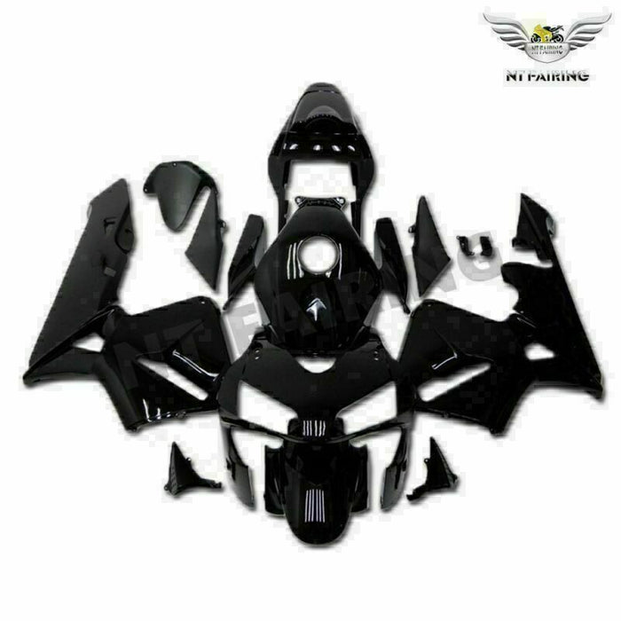 MSA Injection Glossy Black Fairing Kit Fit for Honda 2003-2004 CBR600RR WTH u003