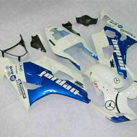 MS Injection New White Blue ABS Fairing Fit for  2003-2004 GSXR 1000 q029