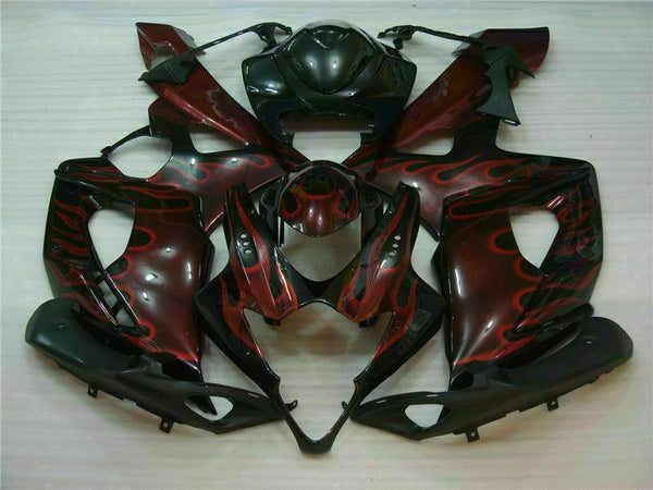 MS Injection Plastic Brown Fairing Kit Fit for  2005-2006 GSXR 1000 p036