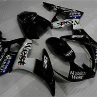 MS Injection Set Black Fairing Kit Fit for Yamaha YZF 2003-2005 R6 & 06-09 R6S g039