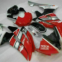 NT Injection Bodywork Red Silver Race Fairing Fit for Yamaha 2008-2016 YZF R6 N017