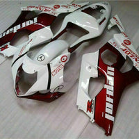 MS Injection New Red White Kit Fairing Fit for  2003-2004 GSXR 1000 p039