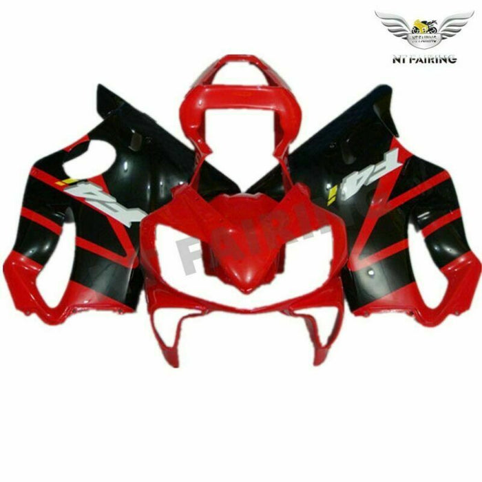 MSA Injection Mold Red Fairing Kit Fit for Honda 2001-2003 CBR600 F4I TH u001