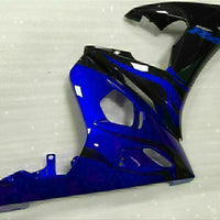 MS Injection Set Blue Black Fairing Fit for Yamaha YZF 2003-2005 R6 & 06-09 R6S g049