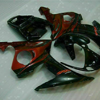 MS Injection Mold Red Black Fairing Fit for Yamaha YZF 2003-2005 R6 & 06-09 R6S g002