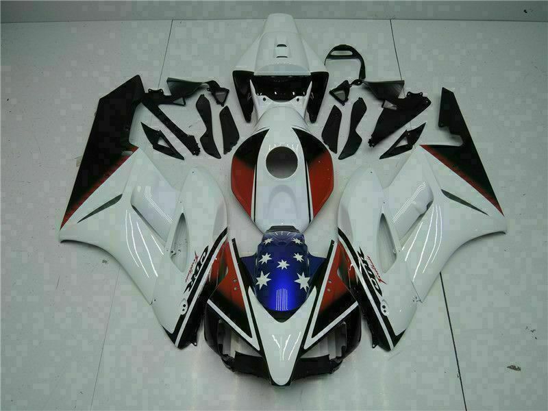NT Fairing Fit for Honda 2004-2005 CBR1000RR U0110- White Black | ABS Injection