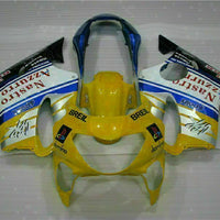 MS Yellow New Fairing Injection Fit for Honda 1999-2000 CBR600 F4 ABS Plastic u031
