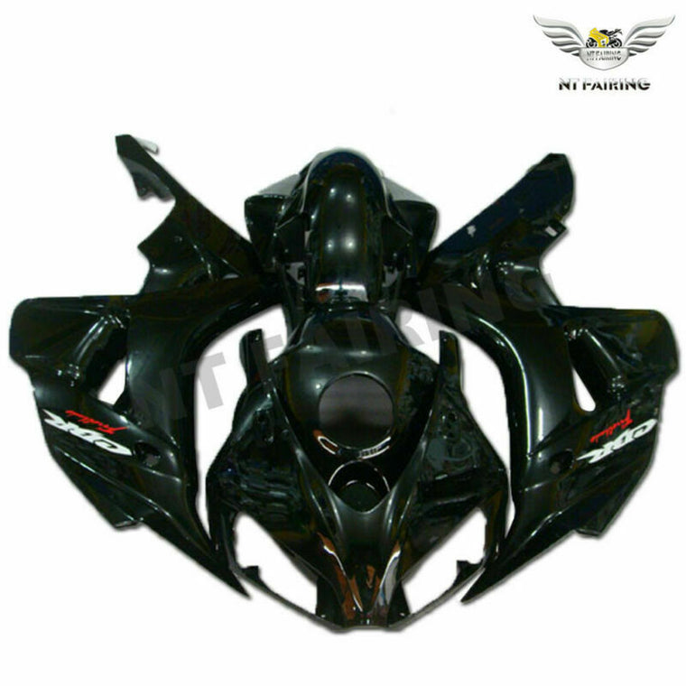 MS Injection Black Plastic Fairing Fit for Honda 2006-2007 CBR1000RR Cowl u027