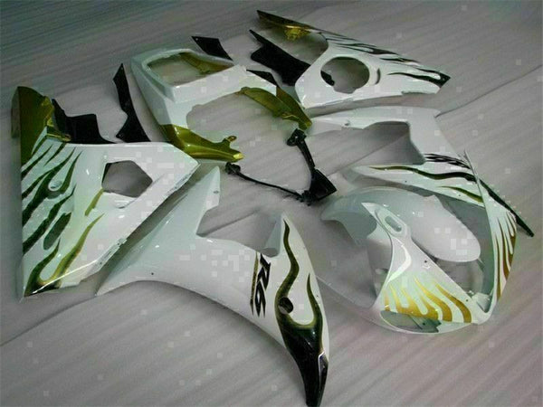 NT Injection Mold White Cowl Fairing Fit for Yamaha YZF 2003-2005 R6&06-09 R6S N027