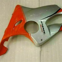 MS Red Silver Injection Fairing Kit Fit for Honda 2001-2003 CBR600 F4I u005