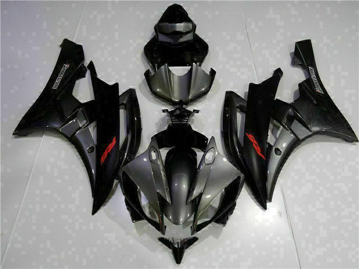 NT Injection Mold Grey Black Kit Fairing Fit for Yamaha 2006-2007 YZF R6 N013