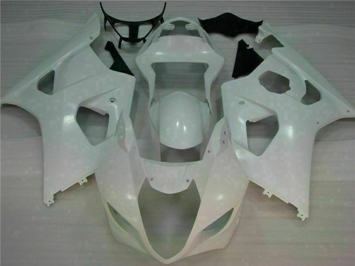 NT Injection Plastic White Set Fairing Fit for  2003-2004 GSXR 1000 R049