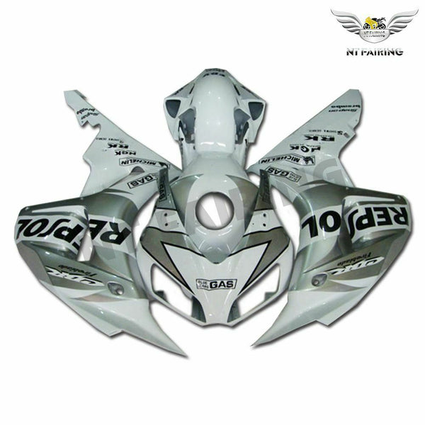 MSA Injection Silver Plastic Fairing  Fit for Honda 2006-2007 CBR1000RR TH u001