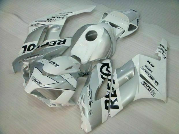 MSA Injection Silver White Fairing Set Fit for Honda 2004-2005 CBR1000RR TH g005