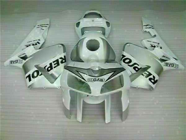 MSA Injection White Fairing Fit for Honda 2005-2006 CBR600RR Set Plastic u052