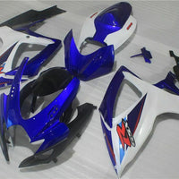 MSB Injection Mold Blue Fairing Kit Fit for  2006 2007 GSXR 600 750 v040