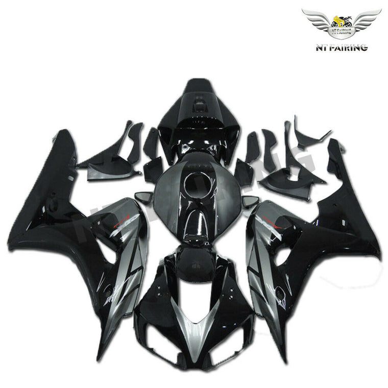 NT Fairing Fit for Honda 2006-2007 CBR1000RR U014- Grey Black | ABS Injection
