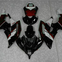 MS Injection Bodywork Black Fairing Kit Fit for Yamaha 2008-2016 YZF R6 g056