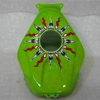 MSA Injection Orange Green Plastic Fairing Fit for Honda 2003-2004 CBR600RR u027