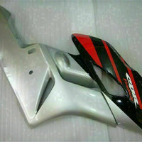 MS Injection Fairing Red Silvery Fit for ABS Honda CBR1000RR 2004-2005 u021