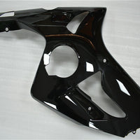 Fit for  2003-2005 ZX6R 636 Plastic Glossy Black Injection Fairing n0k-B
