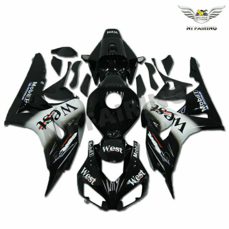 MS Injection Black Molding ABS Fairing Fit for Honda 2006-2007 CBR1000RR u048