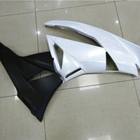 NT New Fit for  2009-2012 ZX6R Plastic White Injection Fairing k011