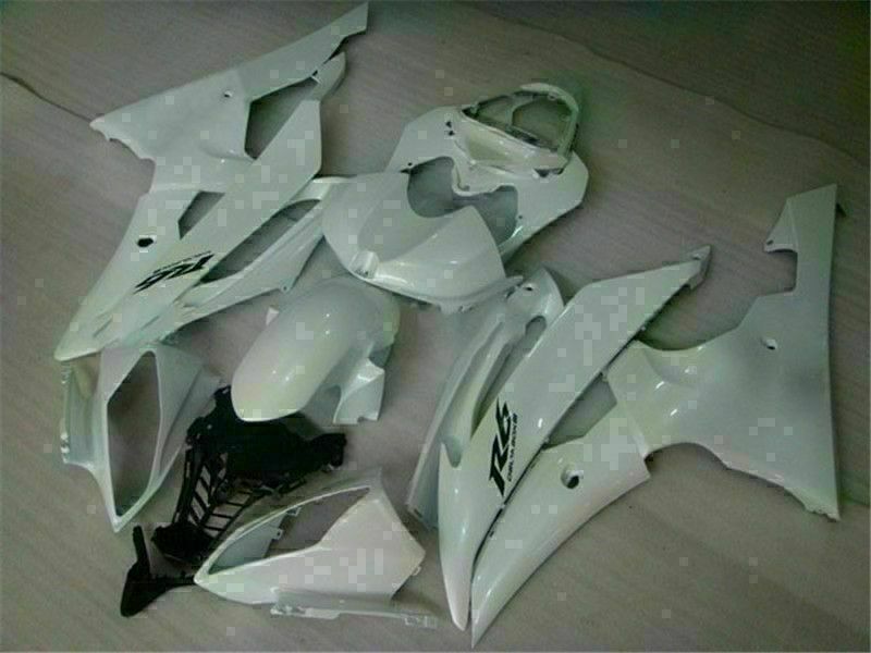 NT Fairing Fit for Yamaha 2008-2016 YZF-R6 G023- White | ABS Injection
