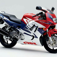 MSA Fairing White Red Injection Mold Fit for Honda 1997-1998 CBR600F3 u009