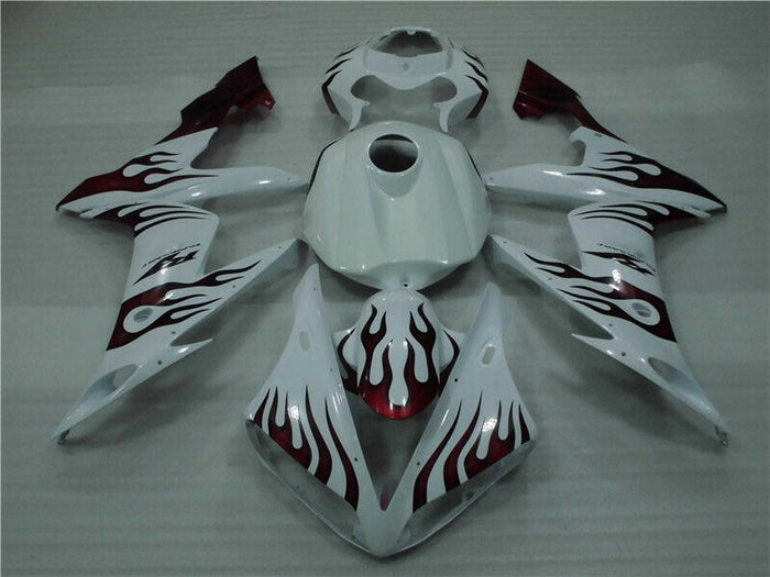 MSA ABS Flame Bodywork Injection Fairing Fit for Yamaha 2004-2006 YZF R1 u045