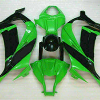 MSA Fit for  Ninja 2011-2015 ZX10R Green Black Injection Fairing t001