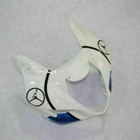 MS Injection New White Blue ABS Fairing Fit for  2003-2004 GSXR 1000 q029