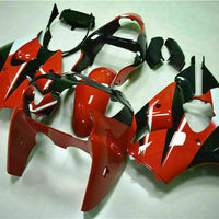 MSA Fit for  2000-2002 ZX6R Plastic Red Black Injection Mold Fairing s017