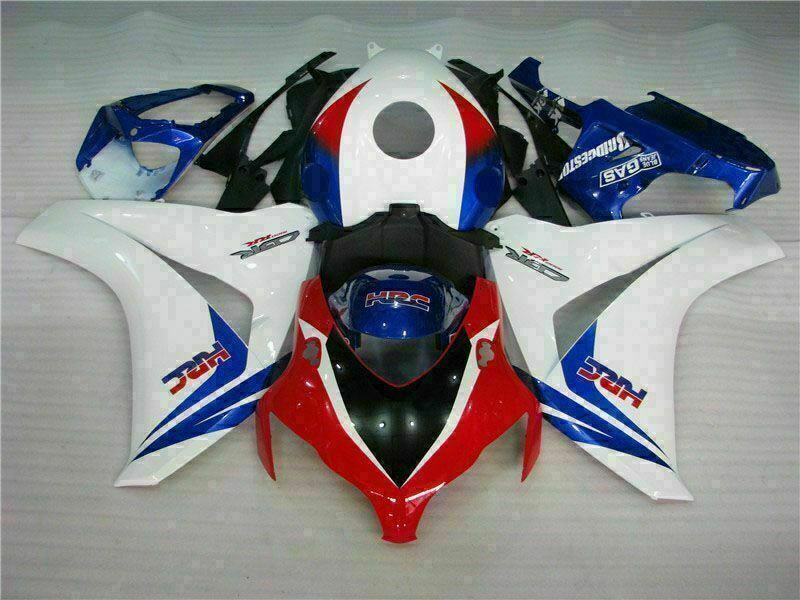 NT Fairing Fit for Honda 2008-2011 CBR1000RR N051- White Blue | ABS Injection, US Stock