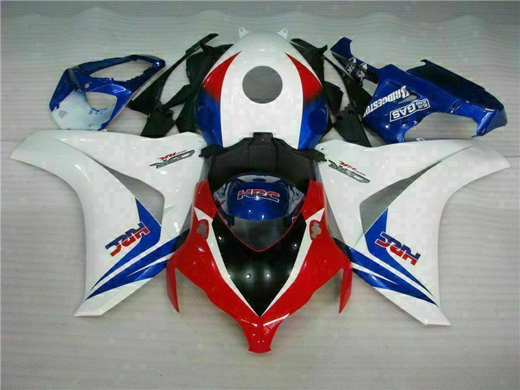 NT Fairing Fit for Honda 2008-2011 CBR1000RR N051- White Blue | ABS Injection, US Stock