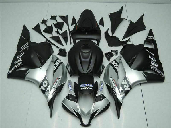 MSA Injection Plastic Silver Fairing Kit Fit for Honda 2009-2012 CBR600RR g020
