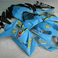 MS Injection Kit Blue ABS Fairing Kit Fit for  2007-2008 GSXR 1000 p025