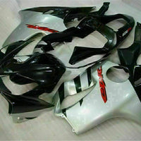 MS Black Silver Injection Fairing Kit Fit for Honda 2001-2003 CBR600 F4I ABS u009