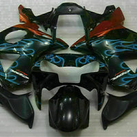 MS Injection Blue Flame Black Fairing Fit for Honda 2002 2003 CBR954RR ABS u013