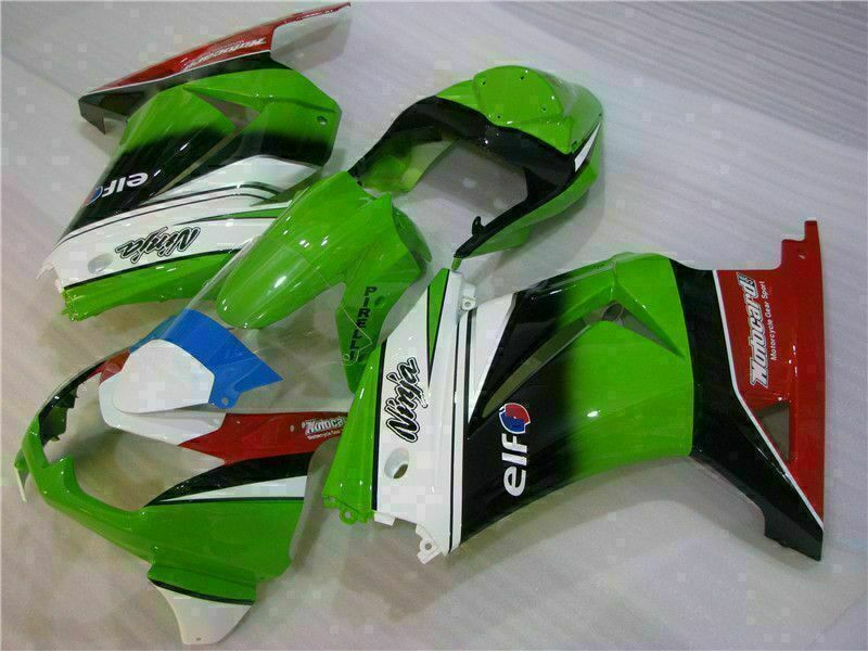 NT Fairing Fit for Kawasaki 2008-2012 EX250 T035- 250r Green | ABS Injection